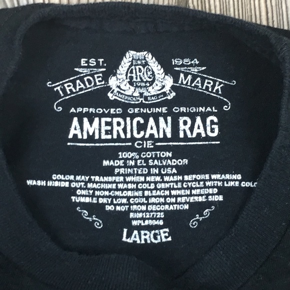American Rag “city scape after dark” Men’s Large - Picture 7 of 8